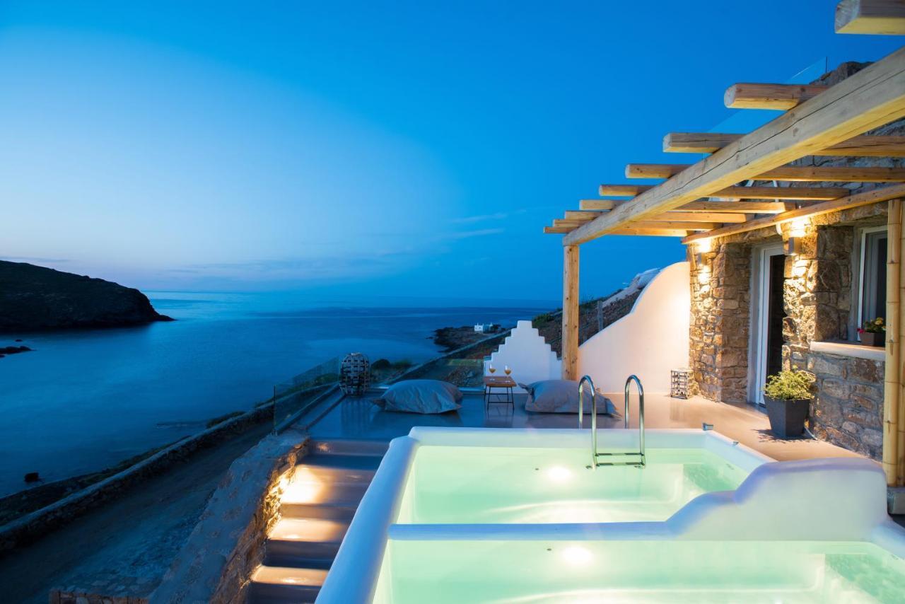 Merchia Bay Villas Mykonos Merchia Beach エクステリア 写真