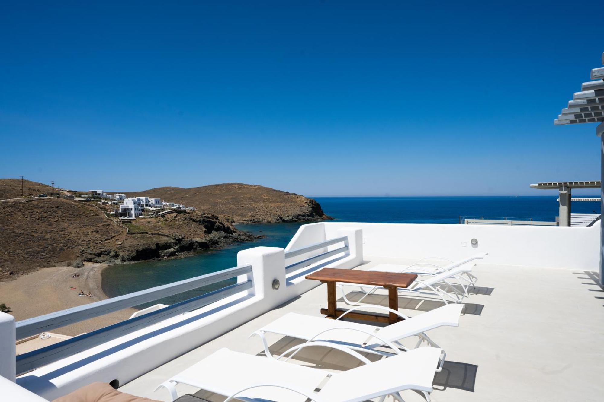 Merchia Bay Villas Mykonos Merchia Beach エクステリア 写真