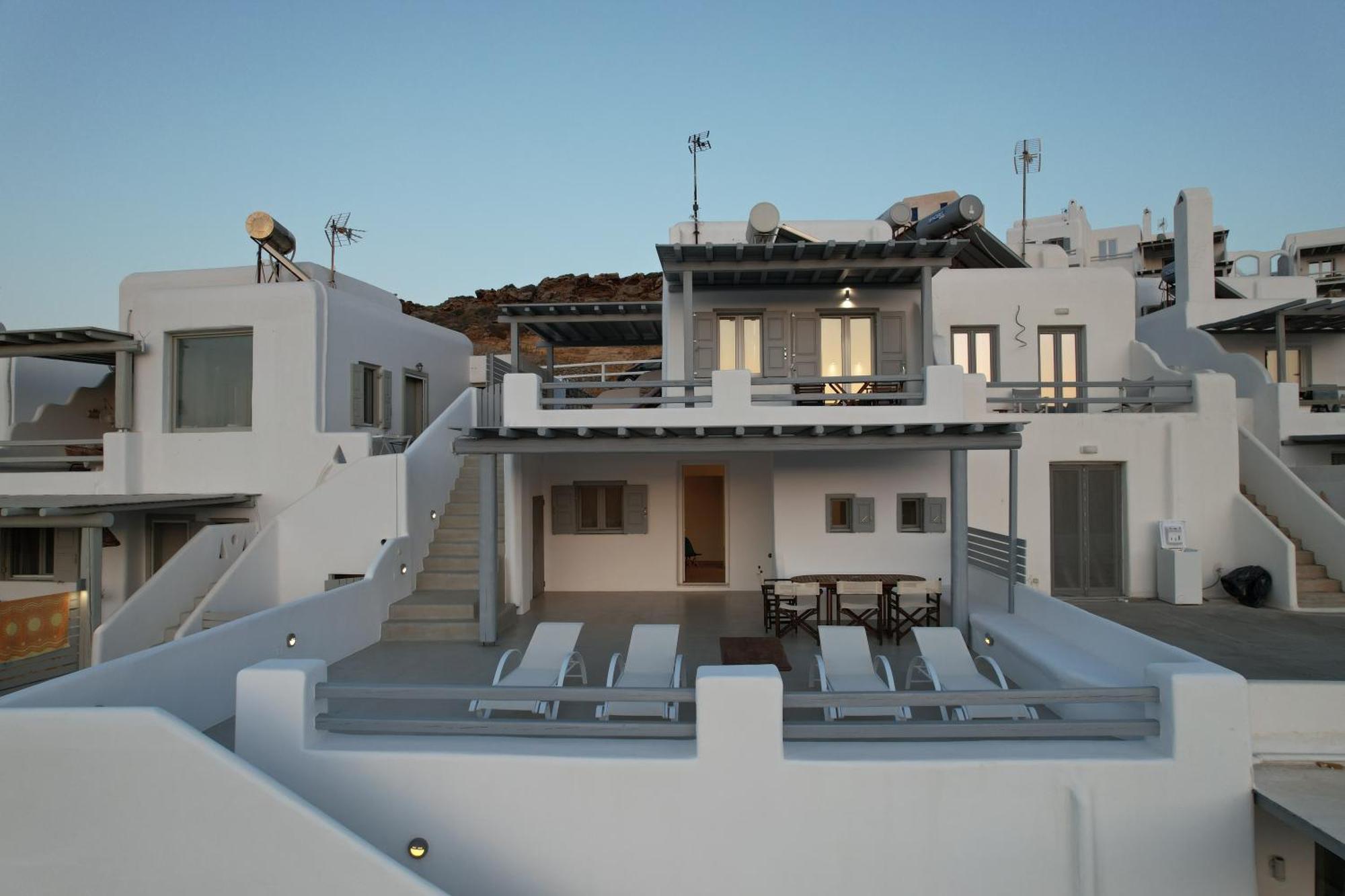 Merchia Bay Villas Mykonos Merchia Beach エクステリア 写真