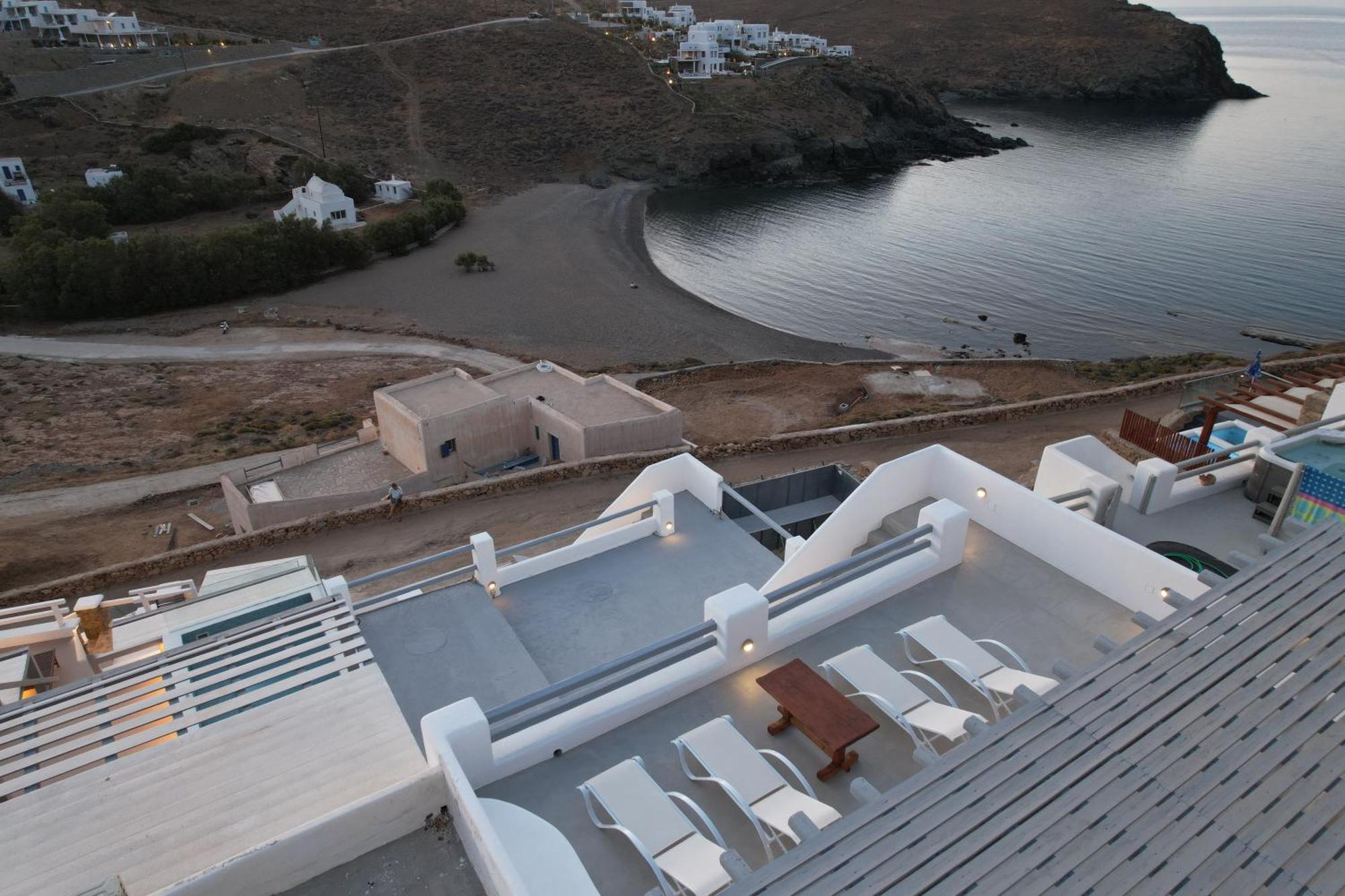 Merchia Bay Villas Mykonos Merchia Beach エクステリア 写真