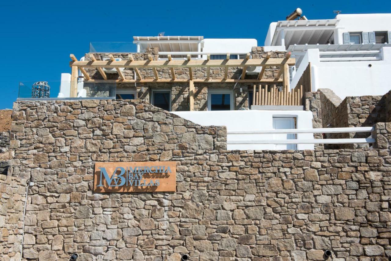 Merchia Bay Villas Mykonos Merchia Beach エクステリア 写真