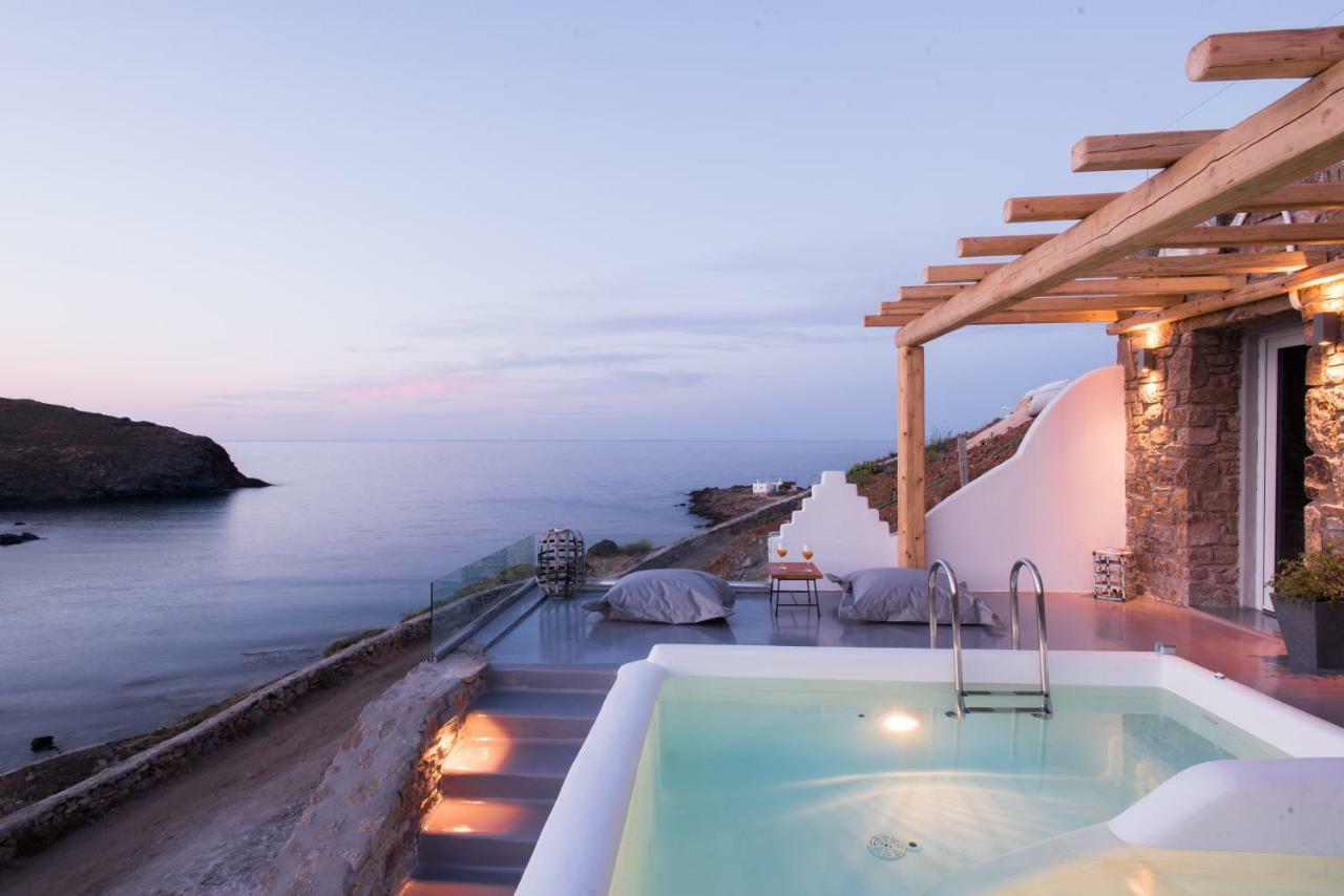 Merchia Bay Villas Mykonos Merchia Beach エクステリア 写真
