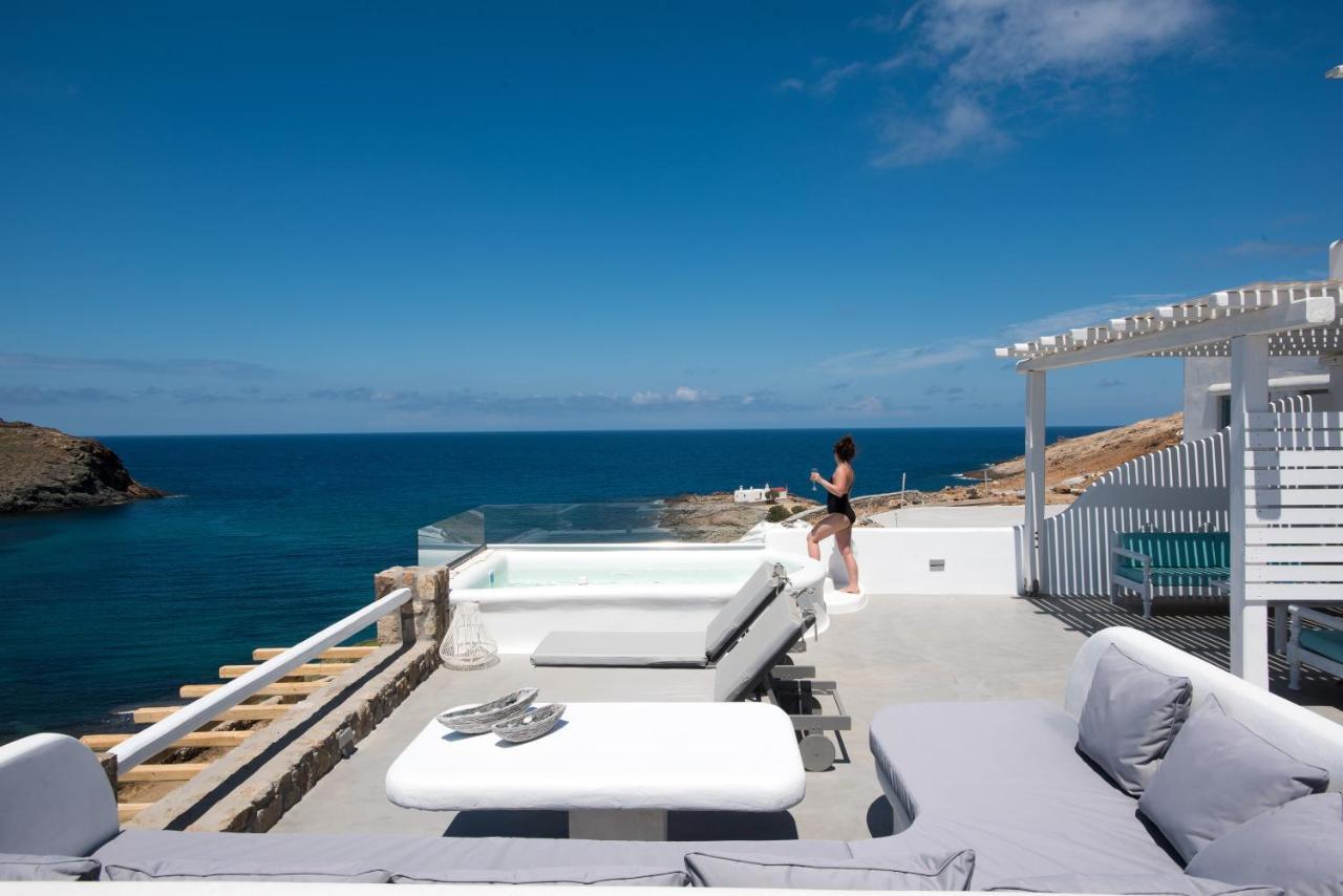 Merchia Bay Villas Mykonos Merchia Beach エクステリア 写真